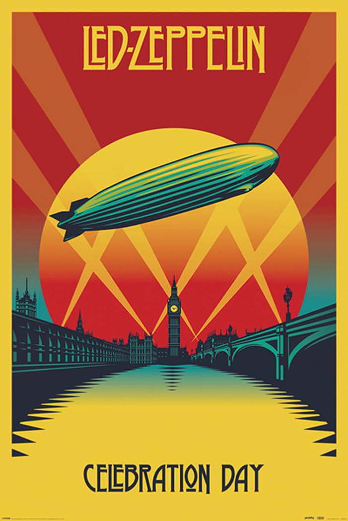Led Zeppelin Celebration Day Poster 61x91cm