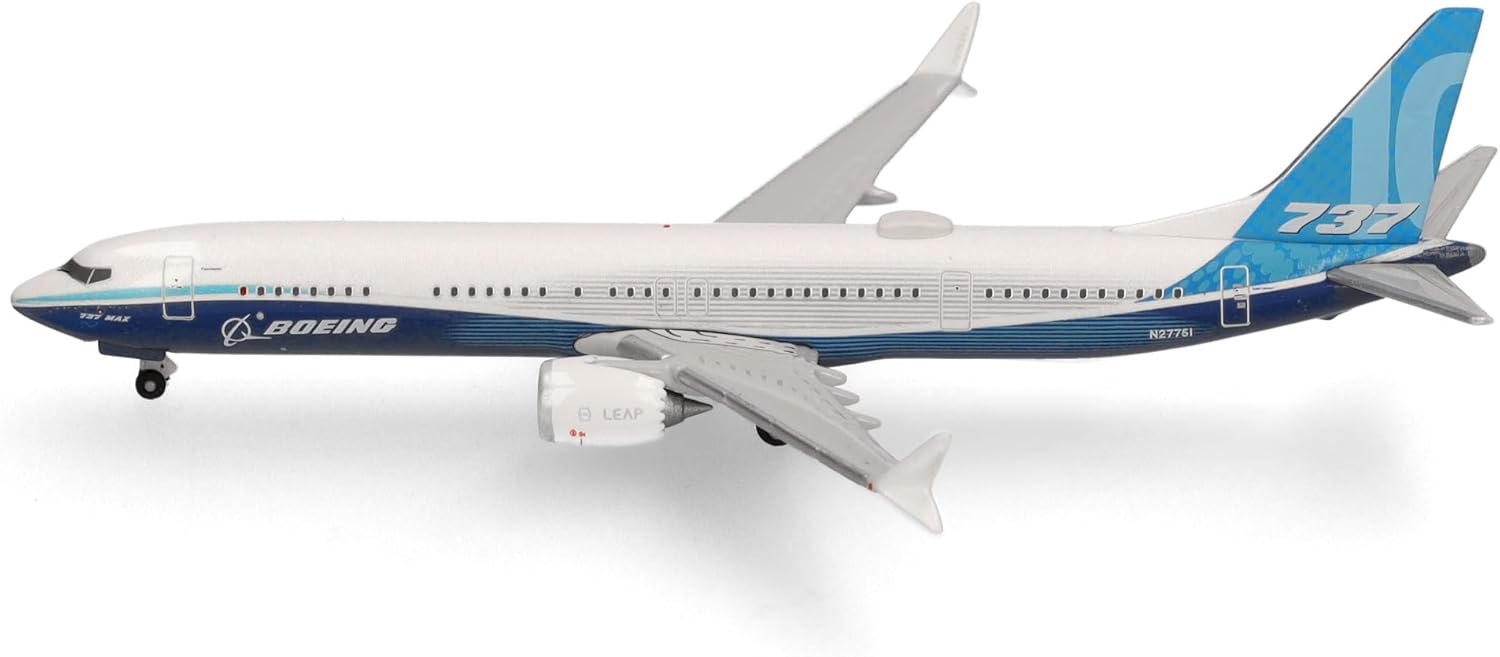 Boeing 737 Max 10 Flugzeugmodell metall – Bild 2