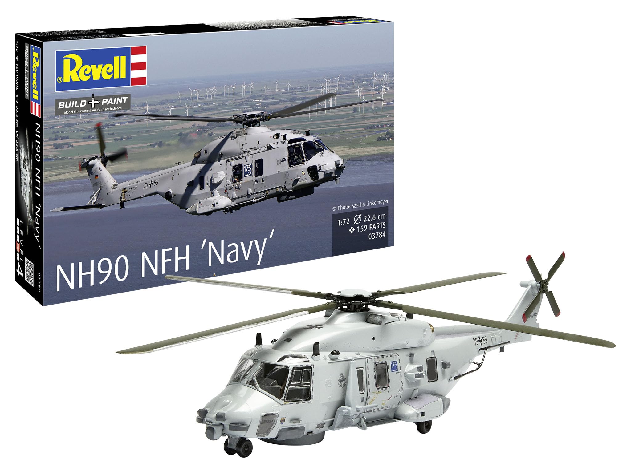 Detailgetreues nh90 nfh modell von revell