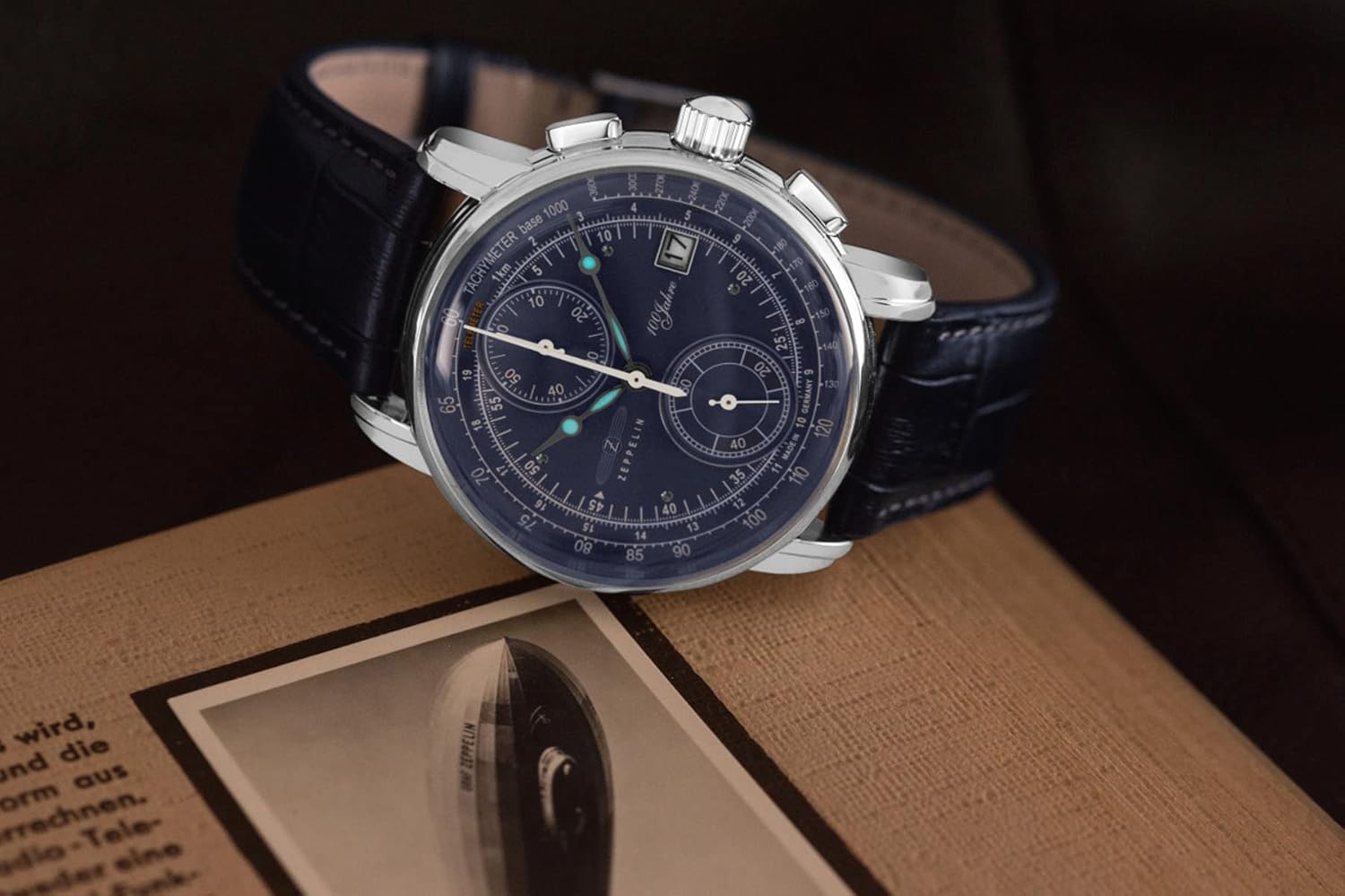 Klassische Zeppelin Herrenuhr 100 Jahre Edition – Bild 4