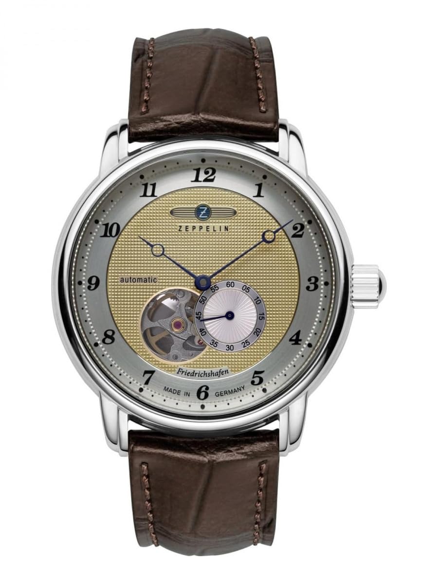 Zeppelin Herrenuhr Friedrichshafen Automatik Open Heart
